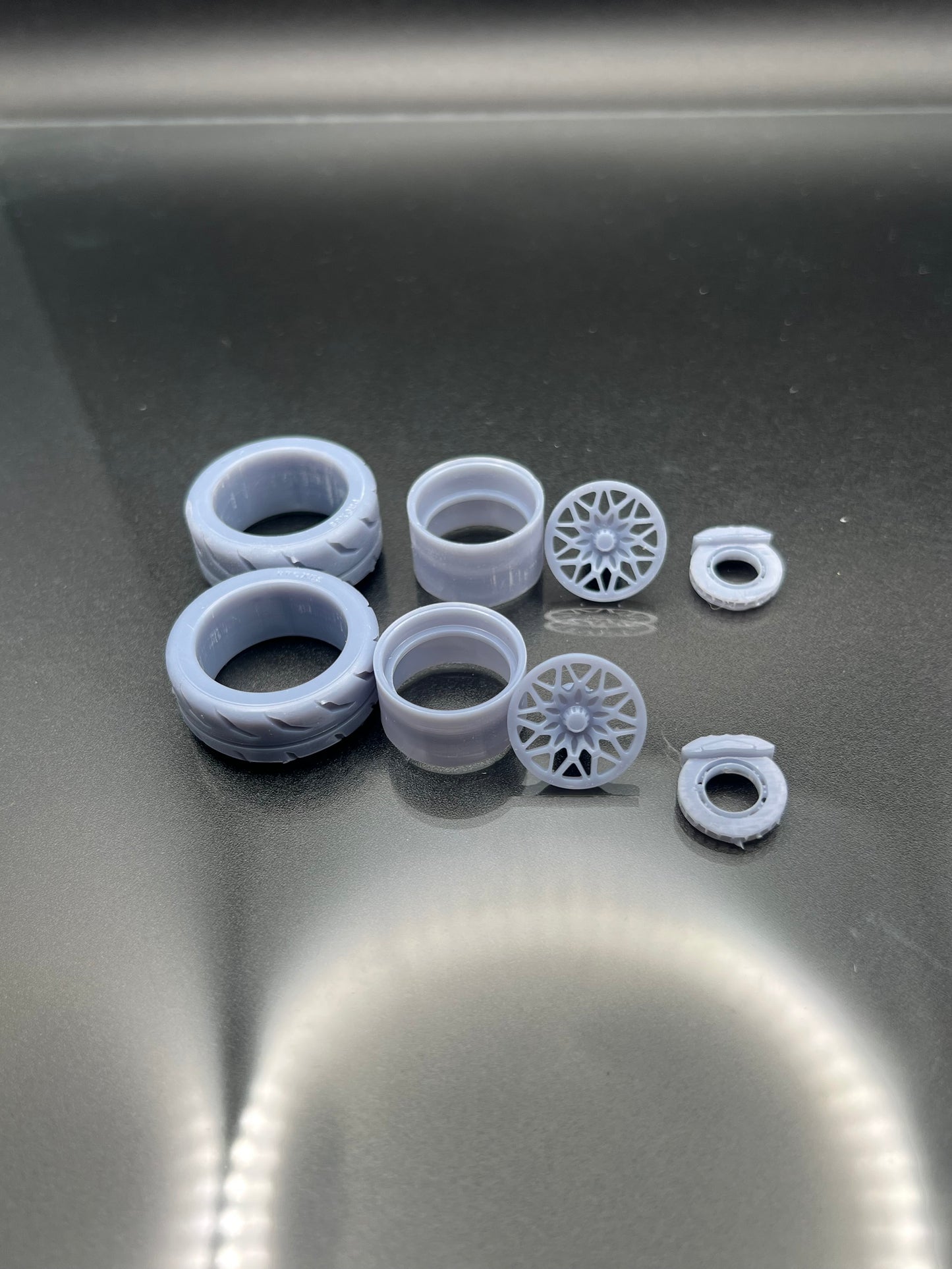 1/24 Scale T/A Model Car Wheel Set