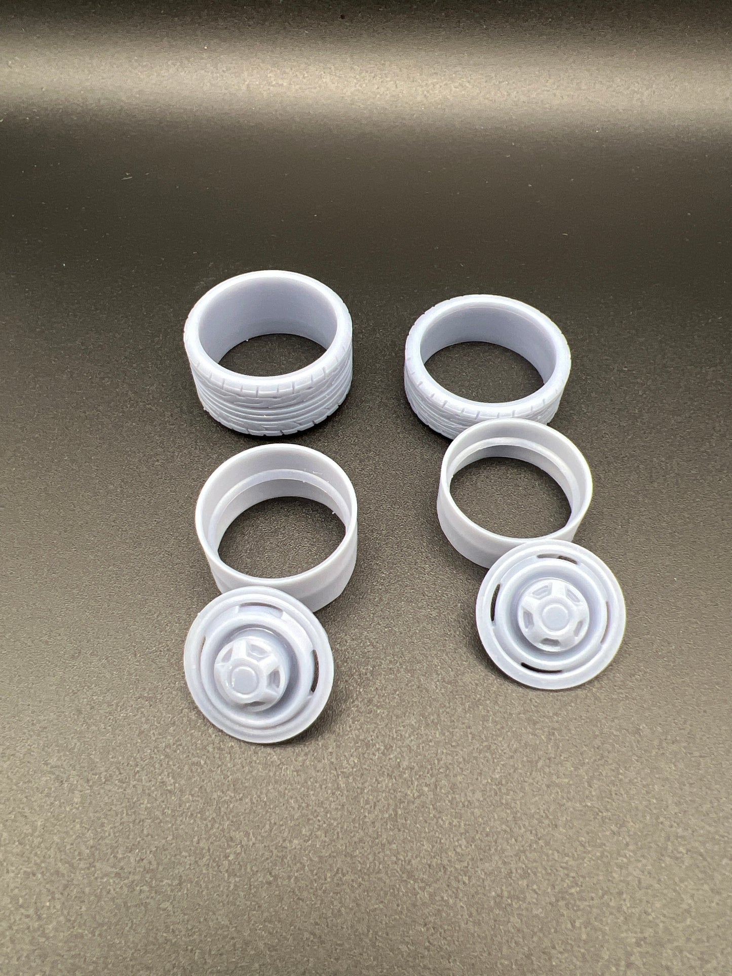 1/24 Scale Model Wheel Set of 4