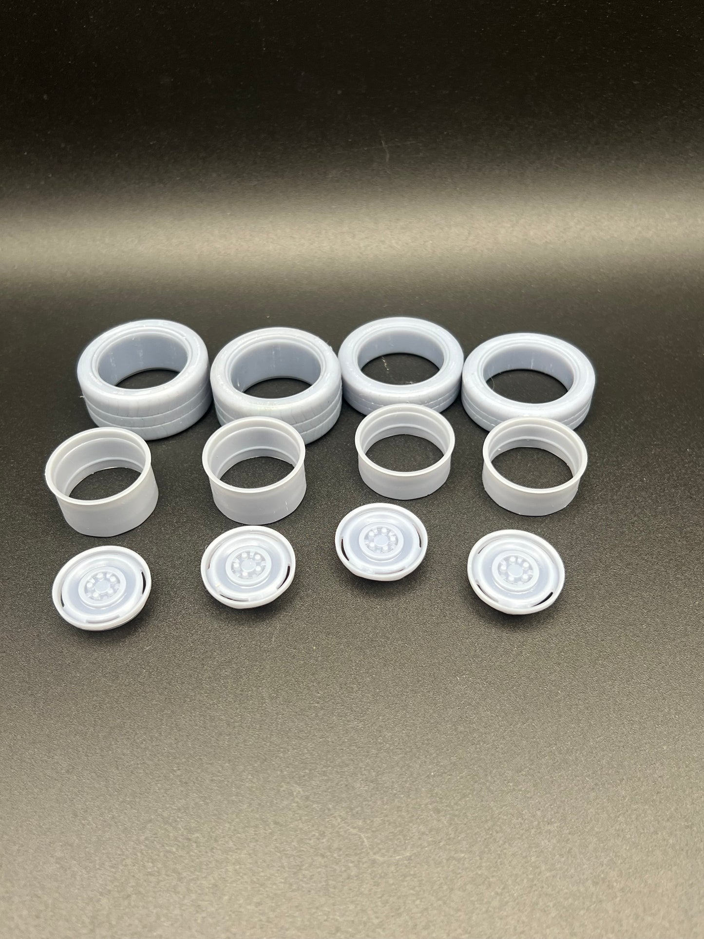 1/24 Resin Steelie Wheels For Scale Modeling