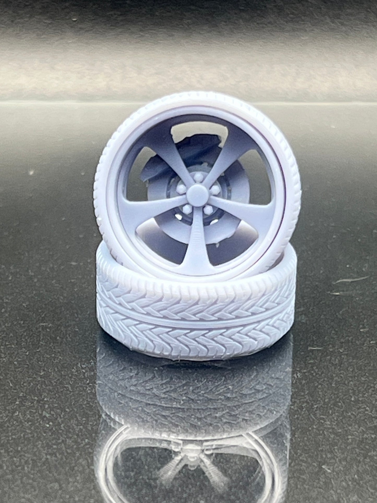 1:24 Scale Big Rim Wheel Set