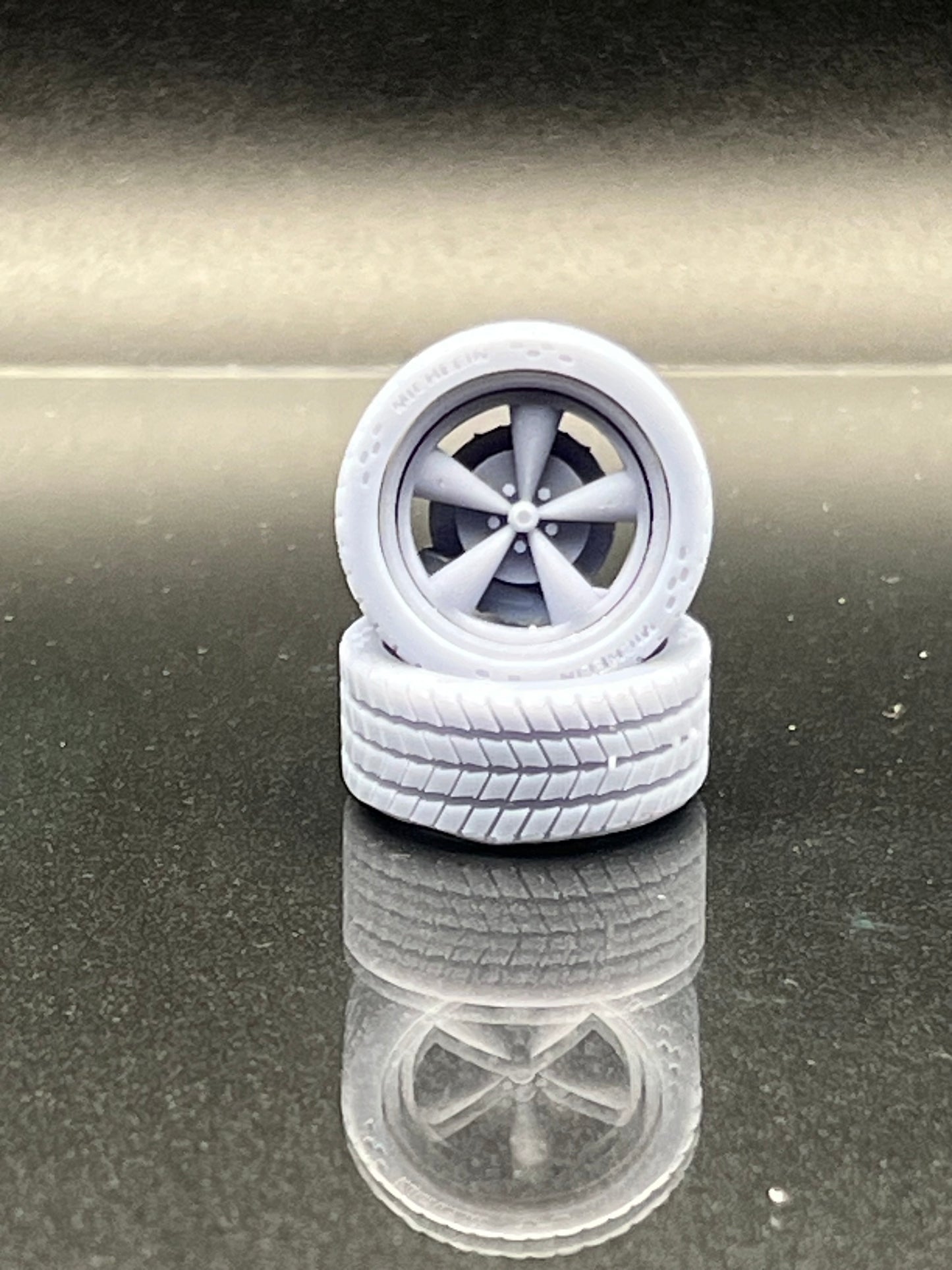1/24 Scale Model Car Wheel Set