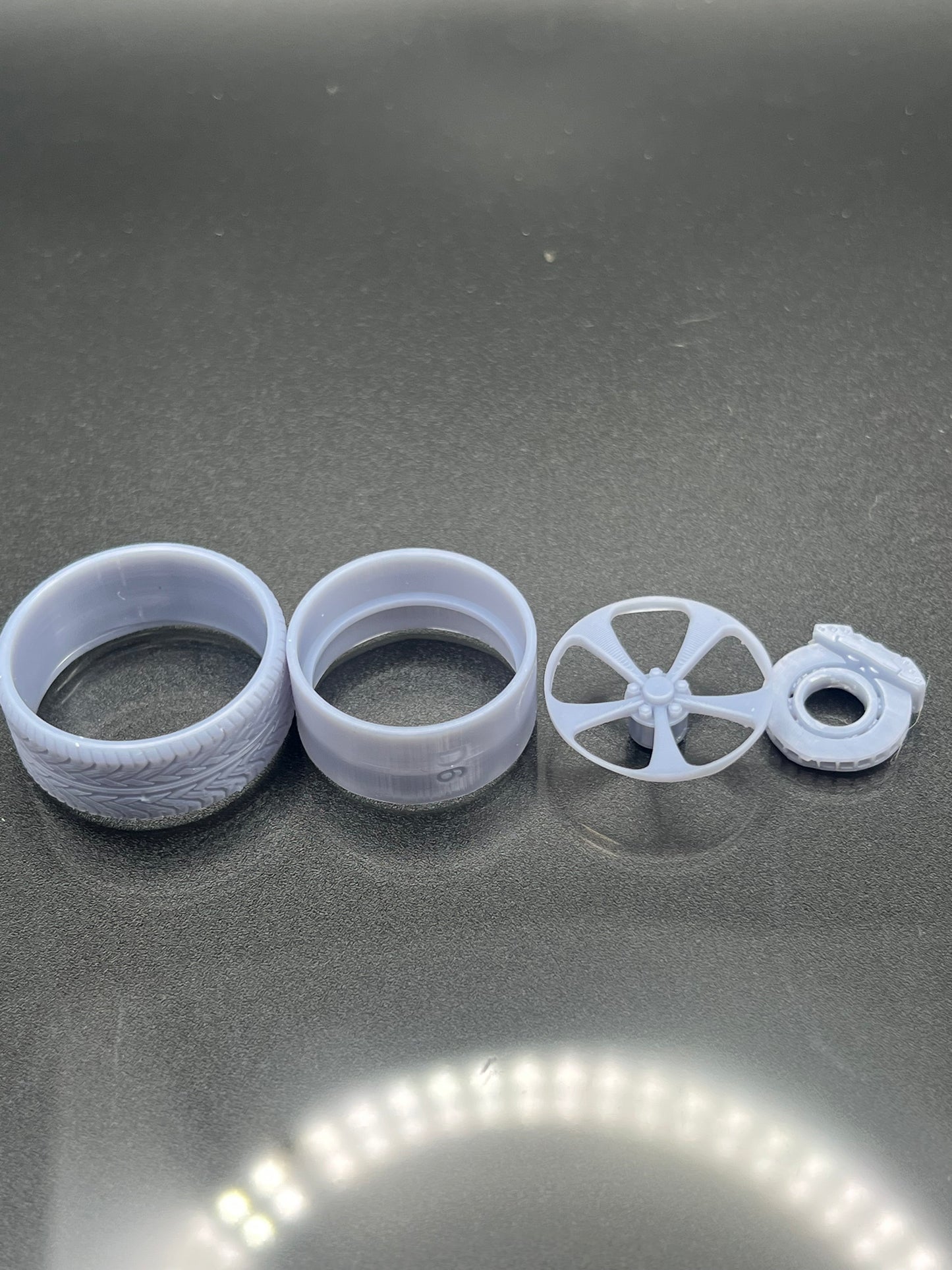 1:24 Scale Big Rim Wheel Set
