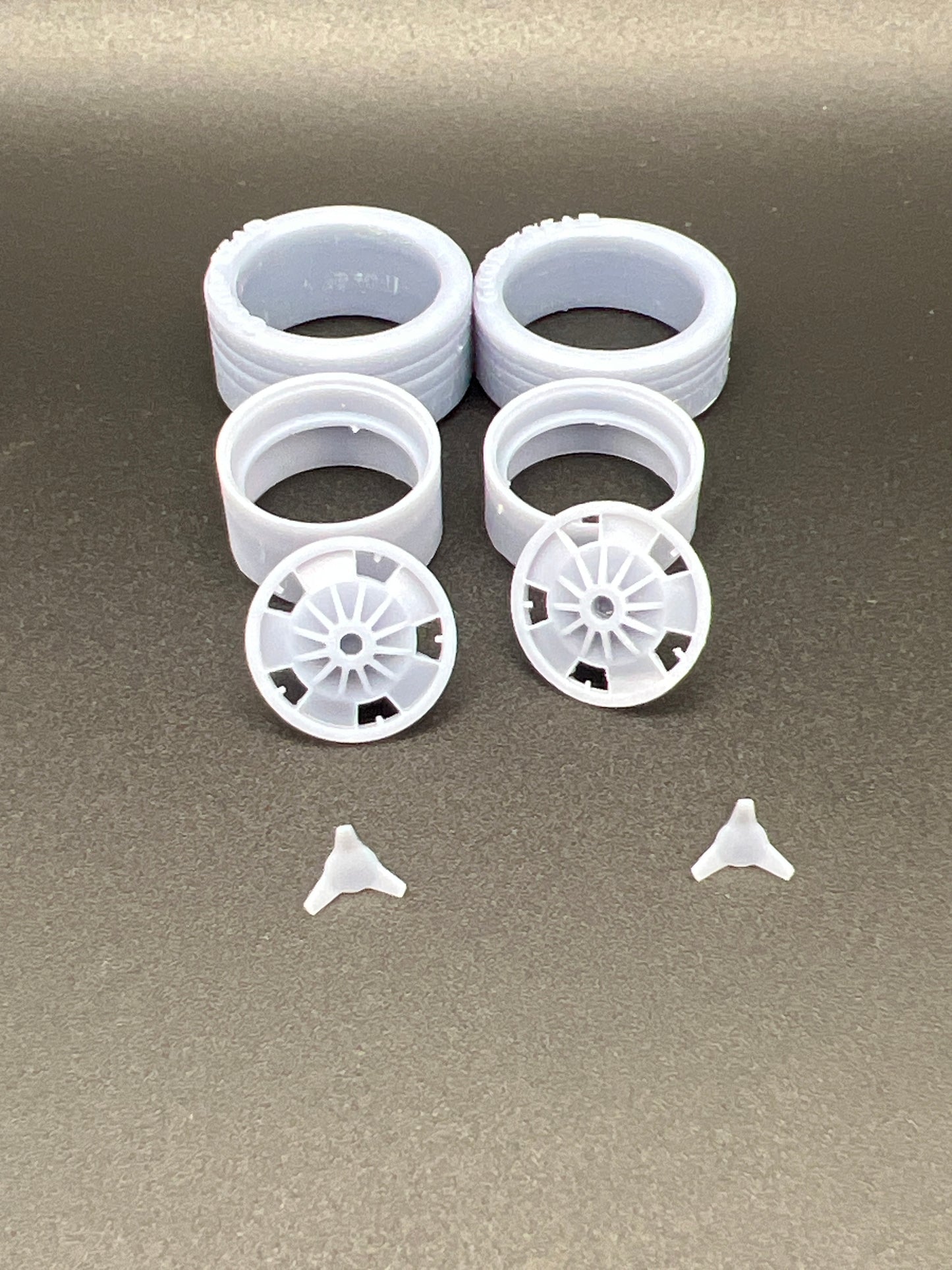 1/24 Scale Model Wheel Set of 4