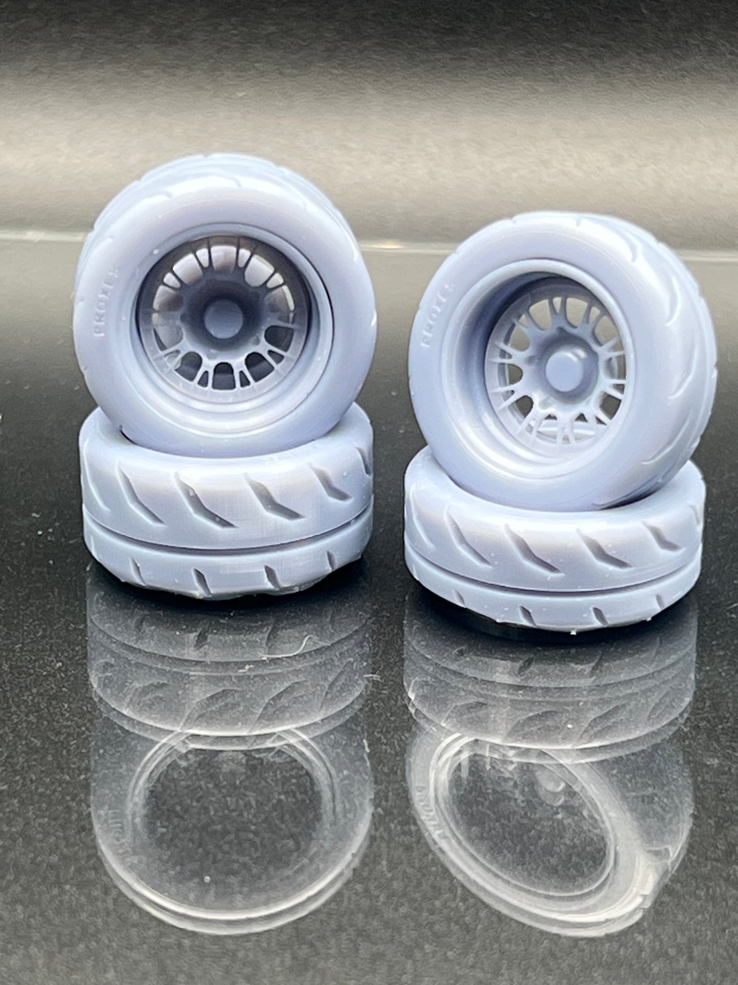 1/24 Scale Model Car Wheel Set