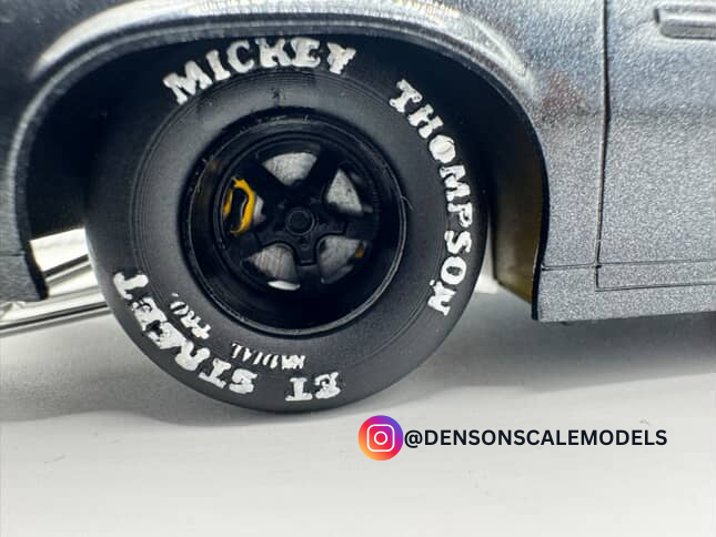 1/24 Scale Pro Stars Drag Racing Wheel Set