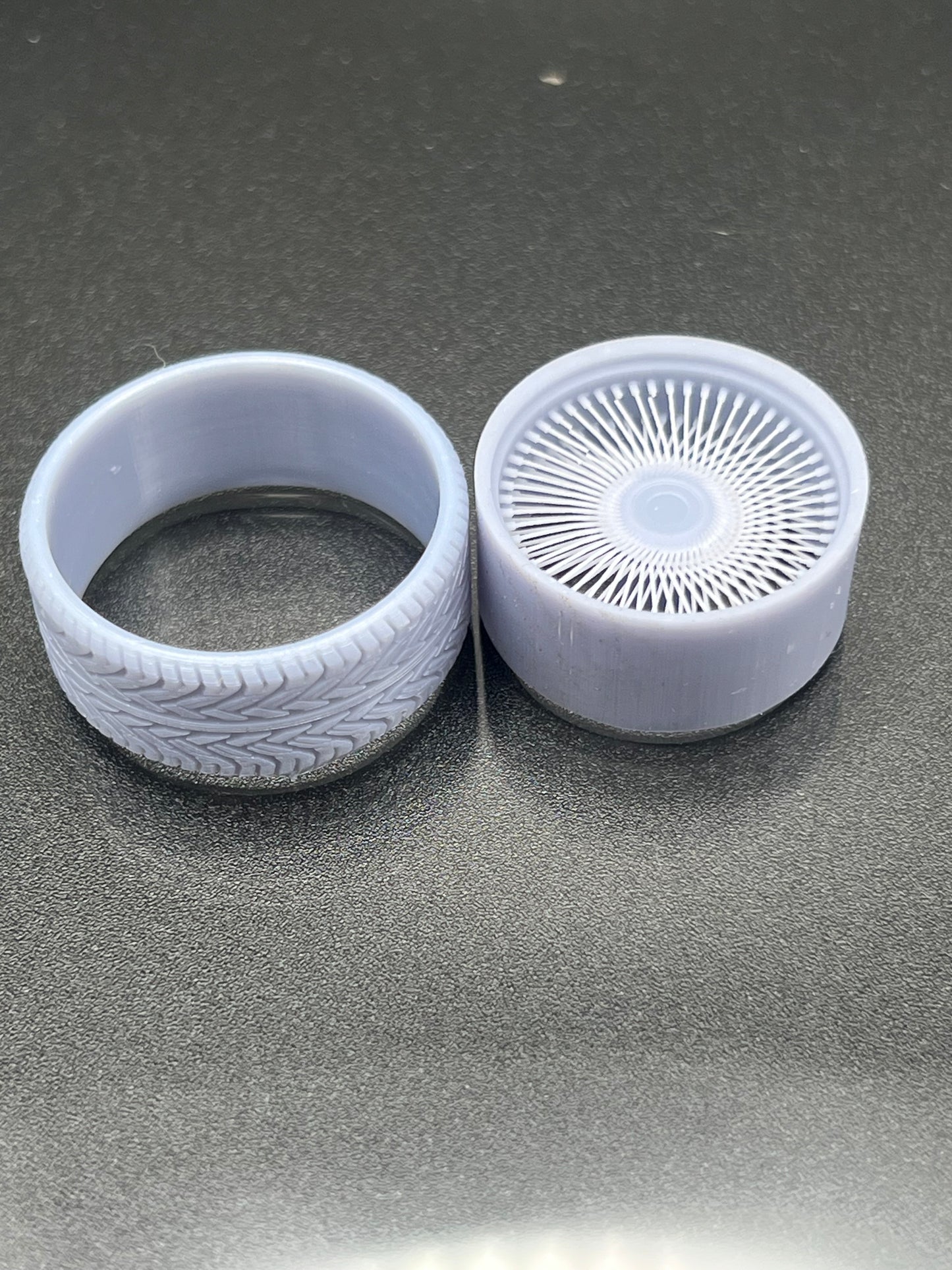 1:24 Scale Spoke Style Big Rim Wheel Set