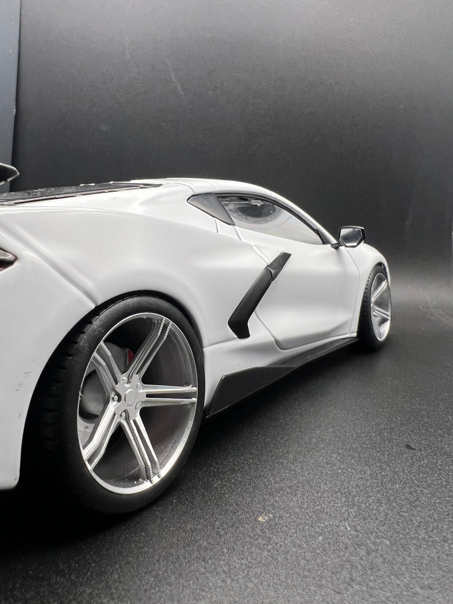 1:18 Scale Maisto 2020 Corvette C8 Direct-Fit Custom Wheels – Resin Upgrade Set