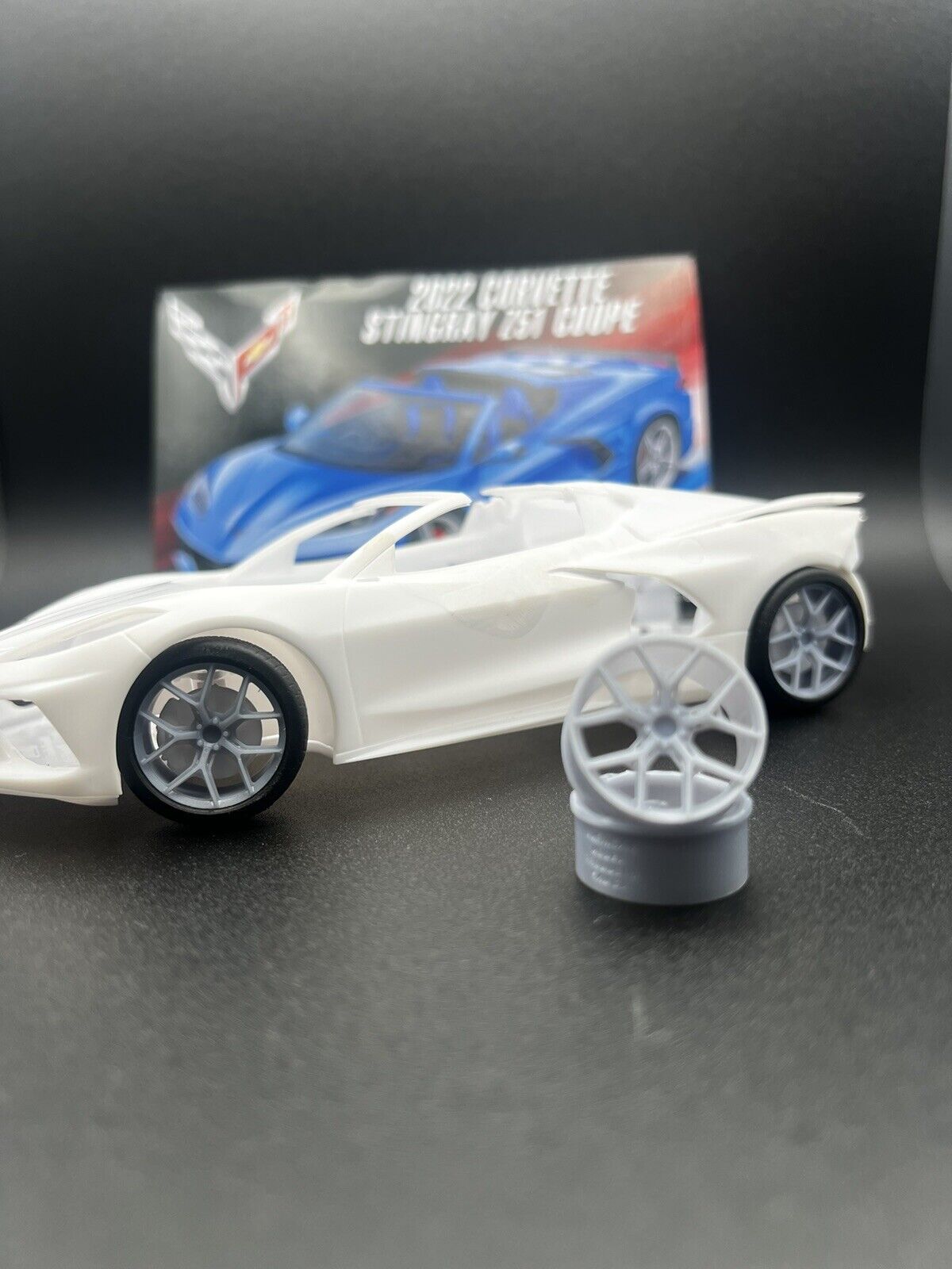 2022 Revell Z51 Stingray Corvette Wheel Upgrade