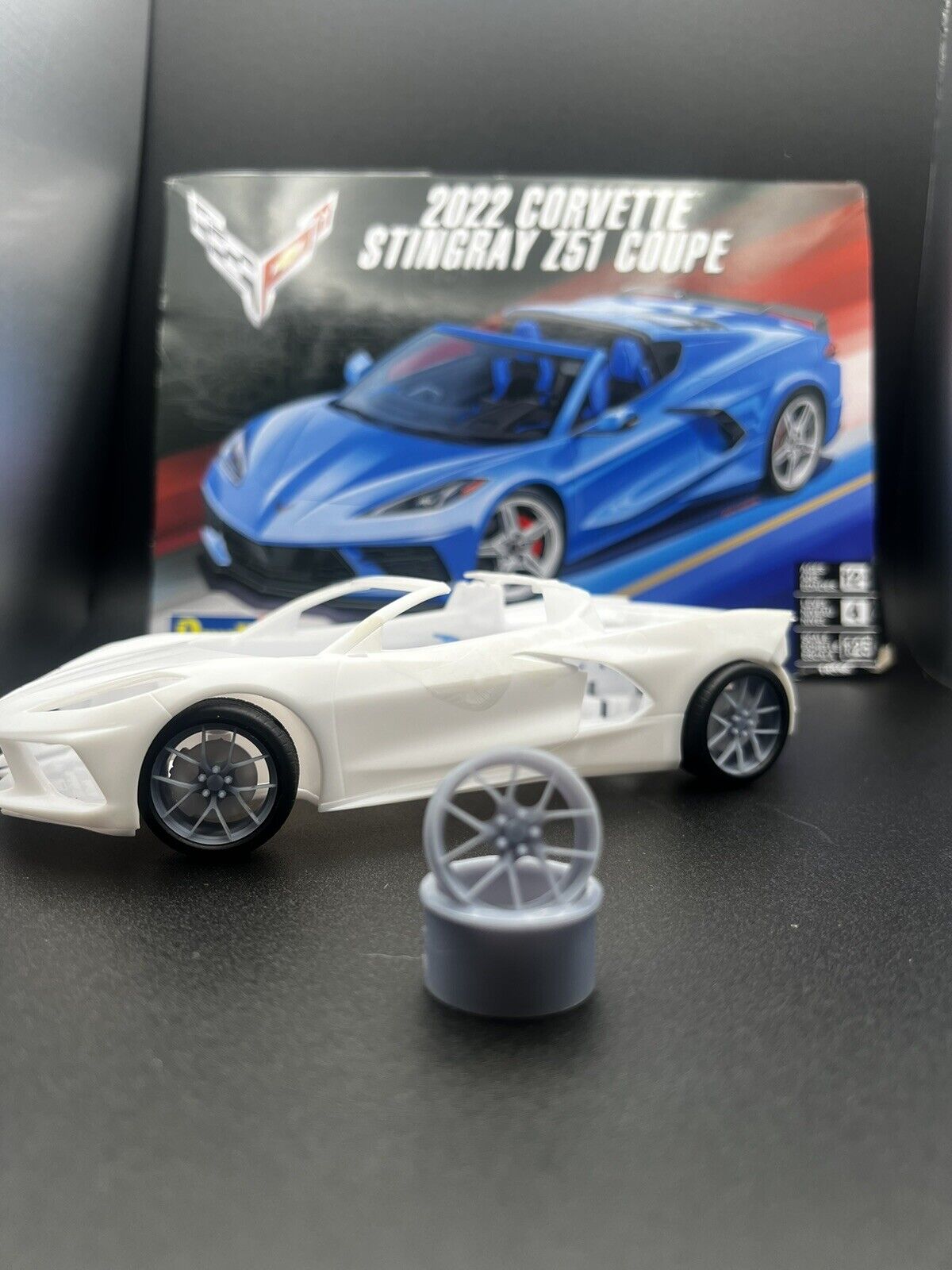 2022 Revell Z51 Stingray Corvette Wheel Upgrade