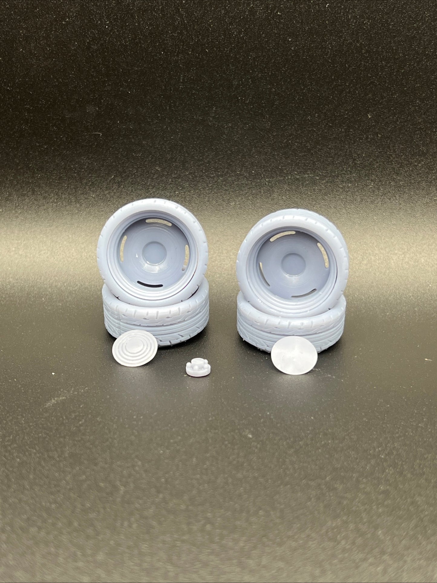 1/24 Scale Mobsteel Detroit Steel Wheel John R Wheel Set