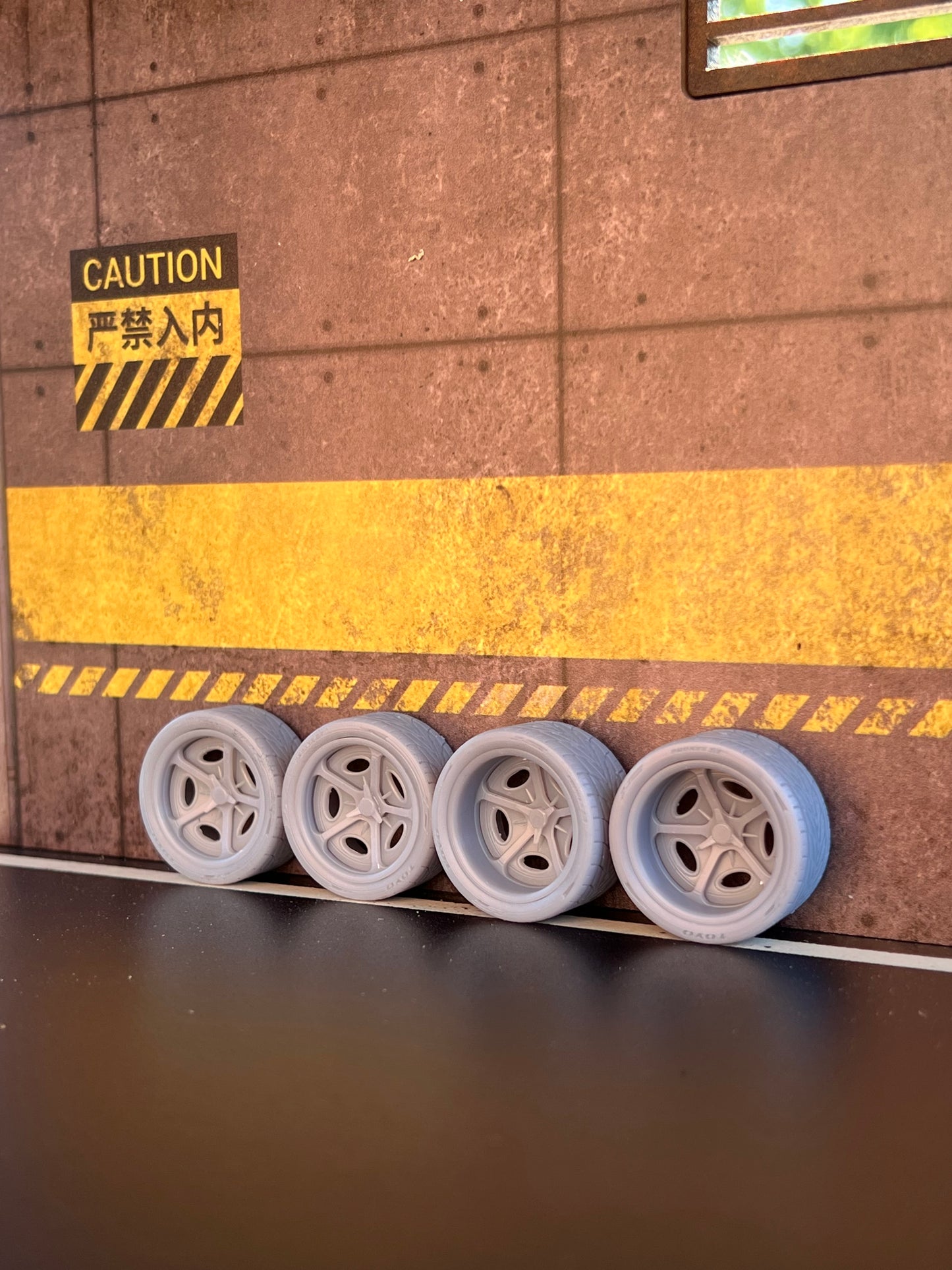 1/24 Scale Velocity Style Wheel Set