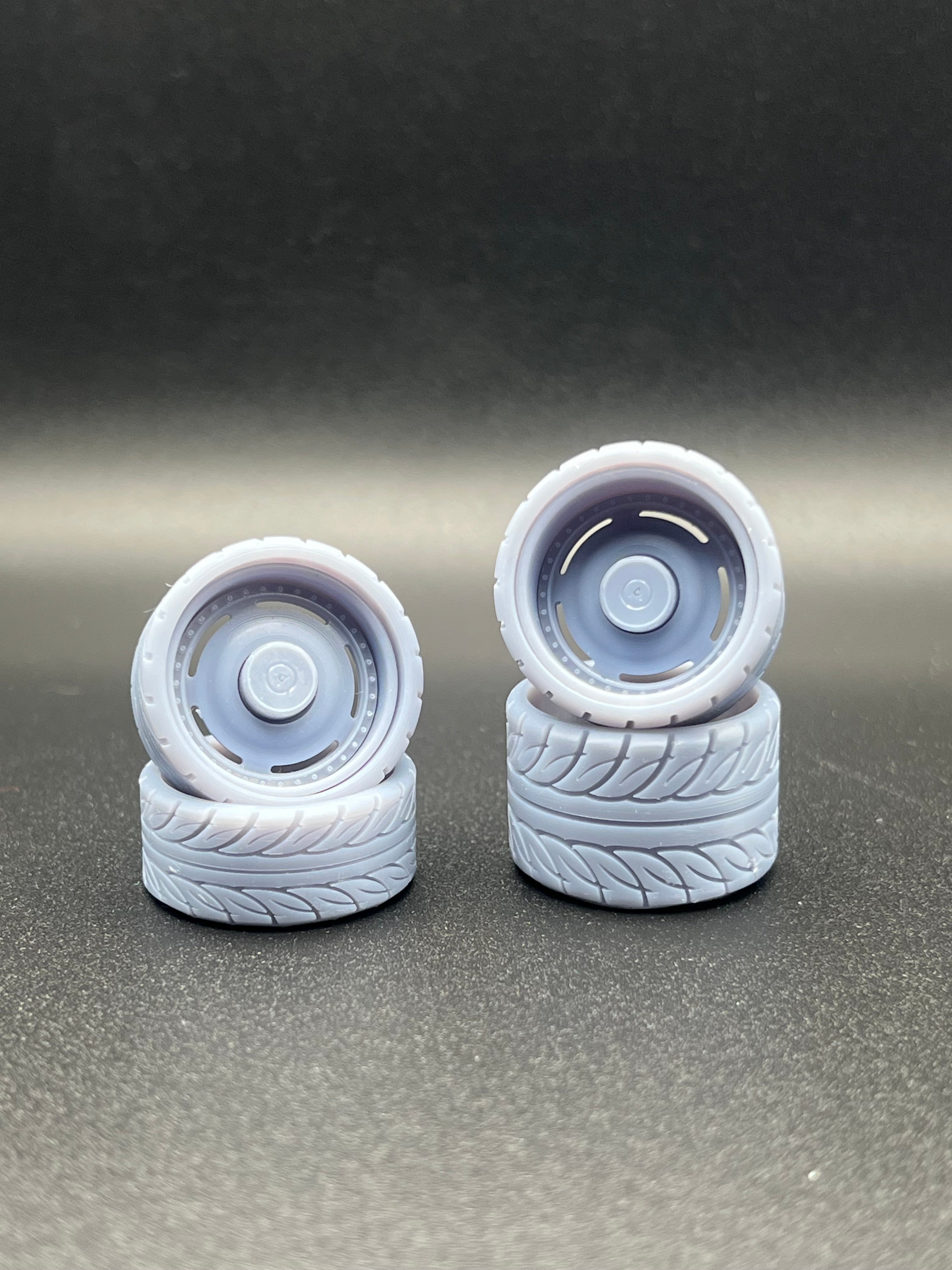 1/24 Scale Super Wide Wheel Set – American Model Products