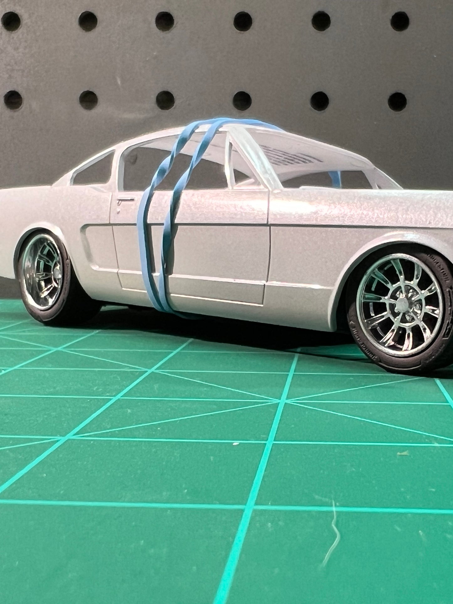 1/25 Scale Retro Billet Shelby Style Resin Printed Wheel Set For Scale Modeling