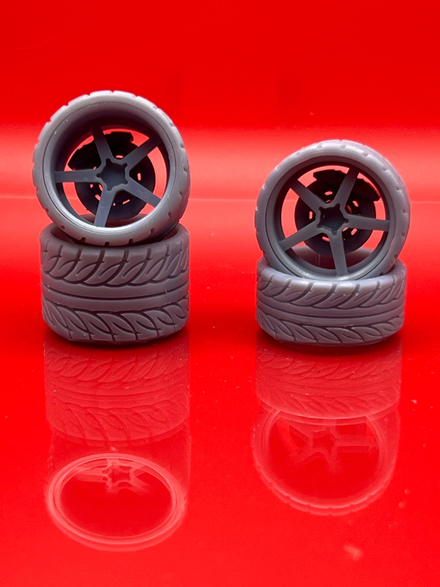 1/24 Scale Super Wide Wheel Set
