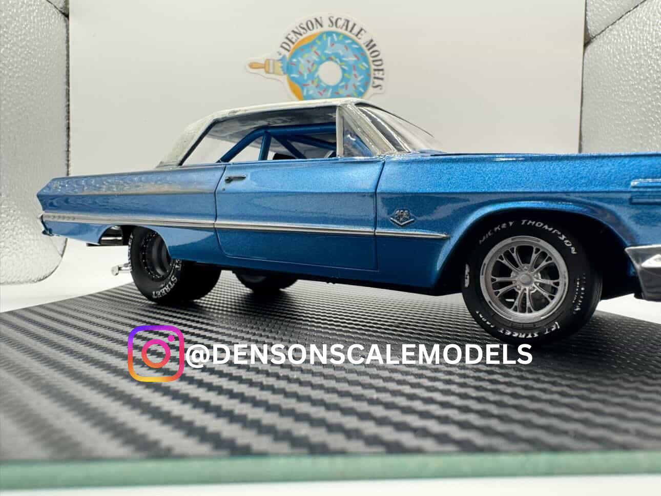 1:24 Drag Racing Wheels & Tires – Weld V Front / Alpha One Rear M/T Tires