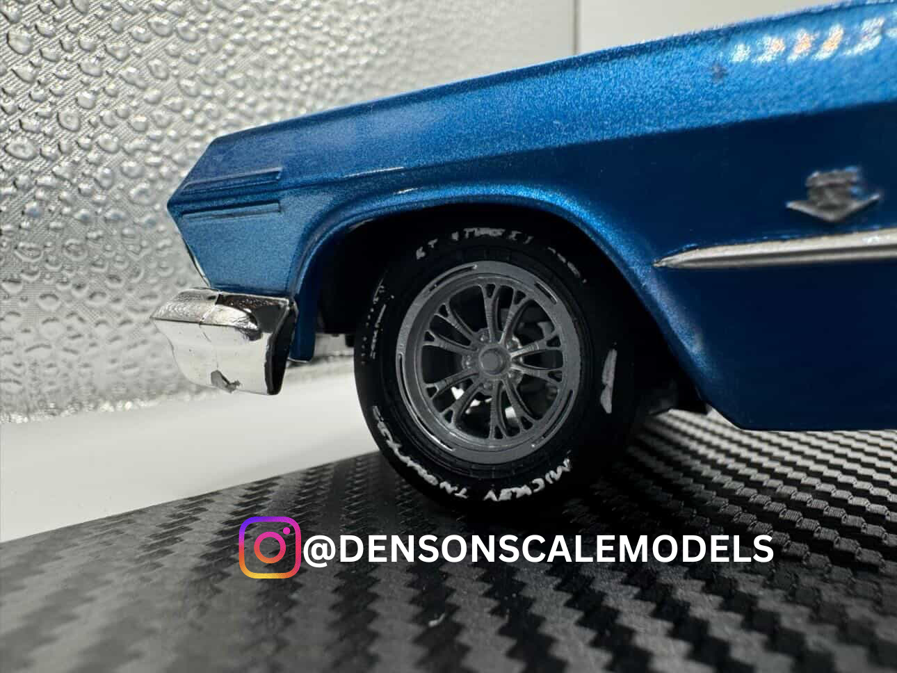 1:24 Drag Racing Wheels & Tires – Weld V Front / Alpha One Rear M/T Tires