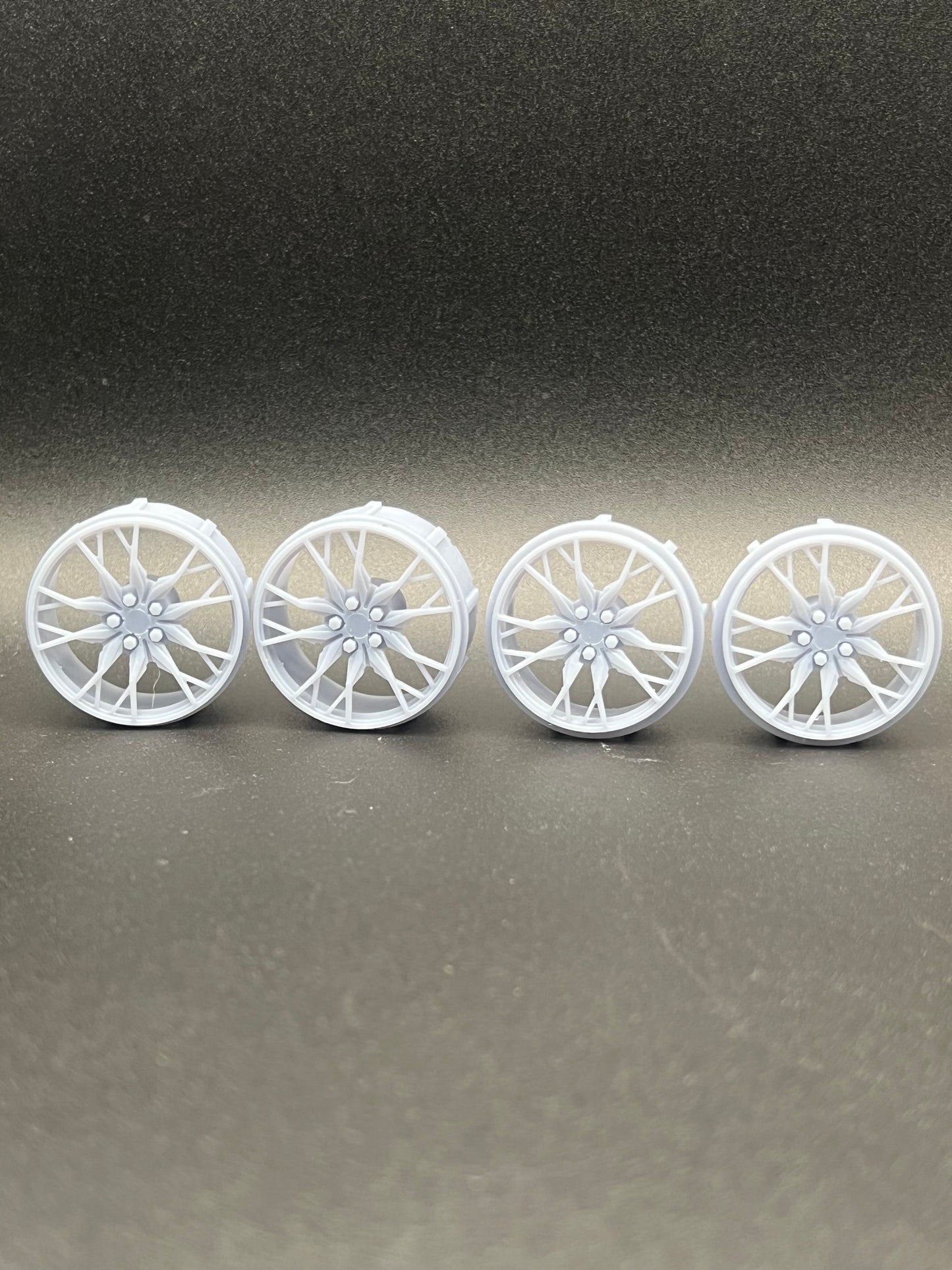 1:18 Scale Maisto 2020 Corvette C8 Direct-Fit Custom Wheels – Resin Upgrade Set