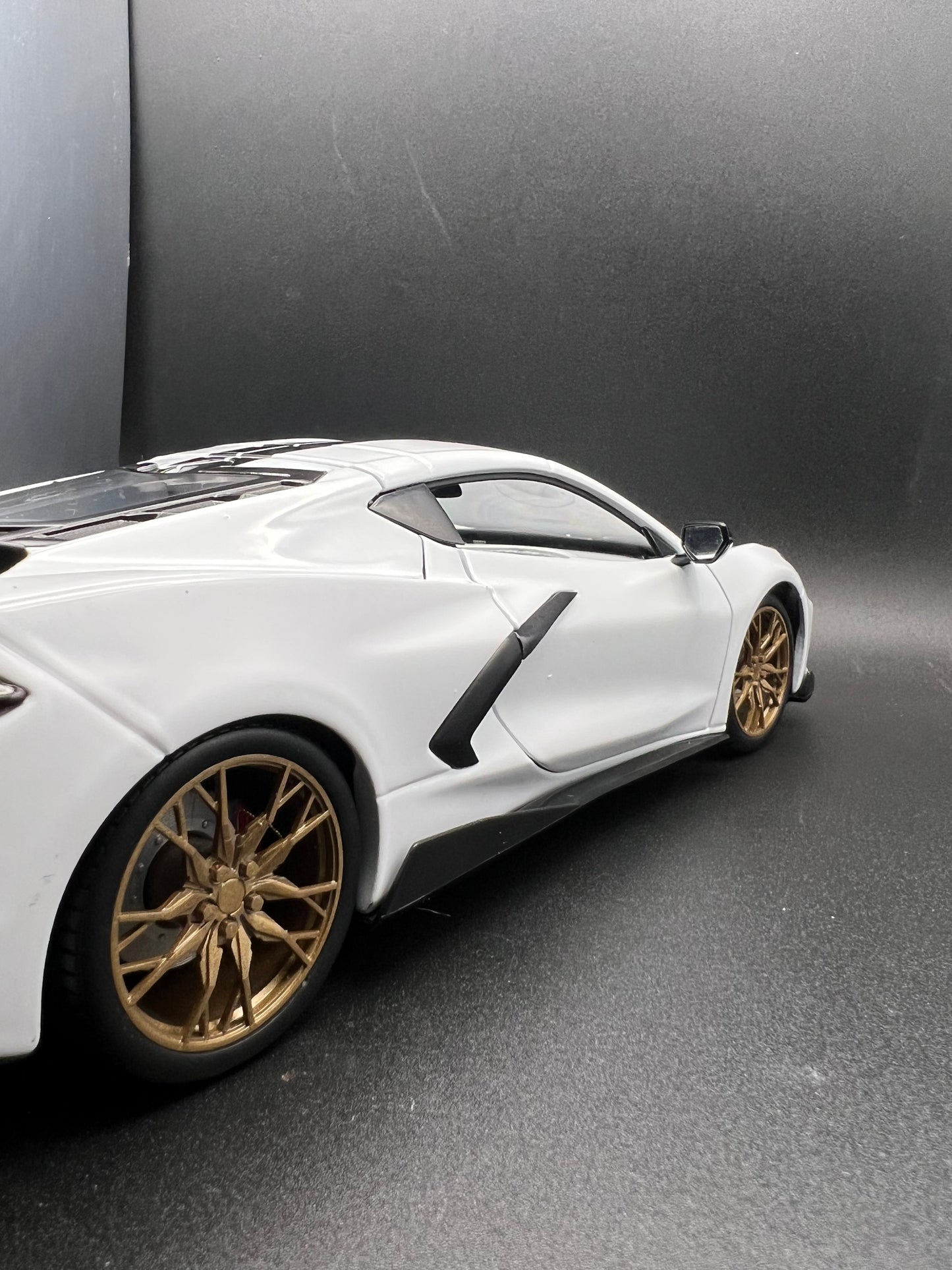 1:18 Scale Maisto 2020 Corvette C8 Direct-Fit Custom Wheels – Resin Upgrade Set