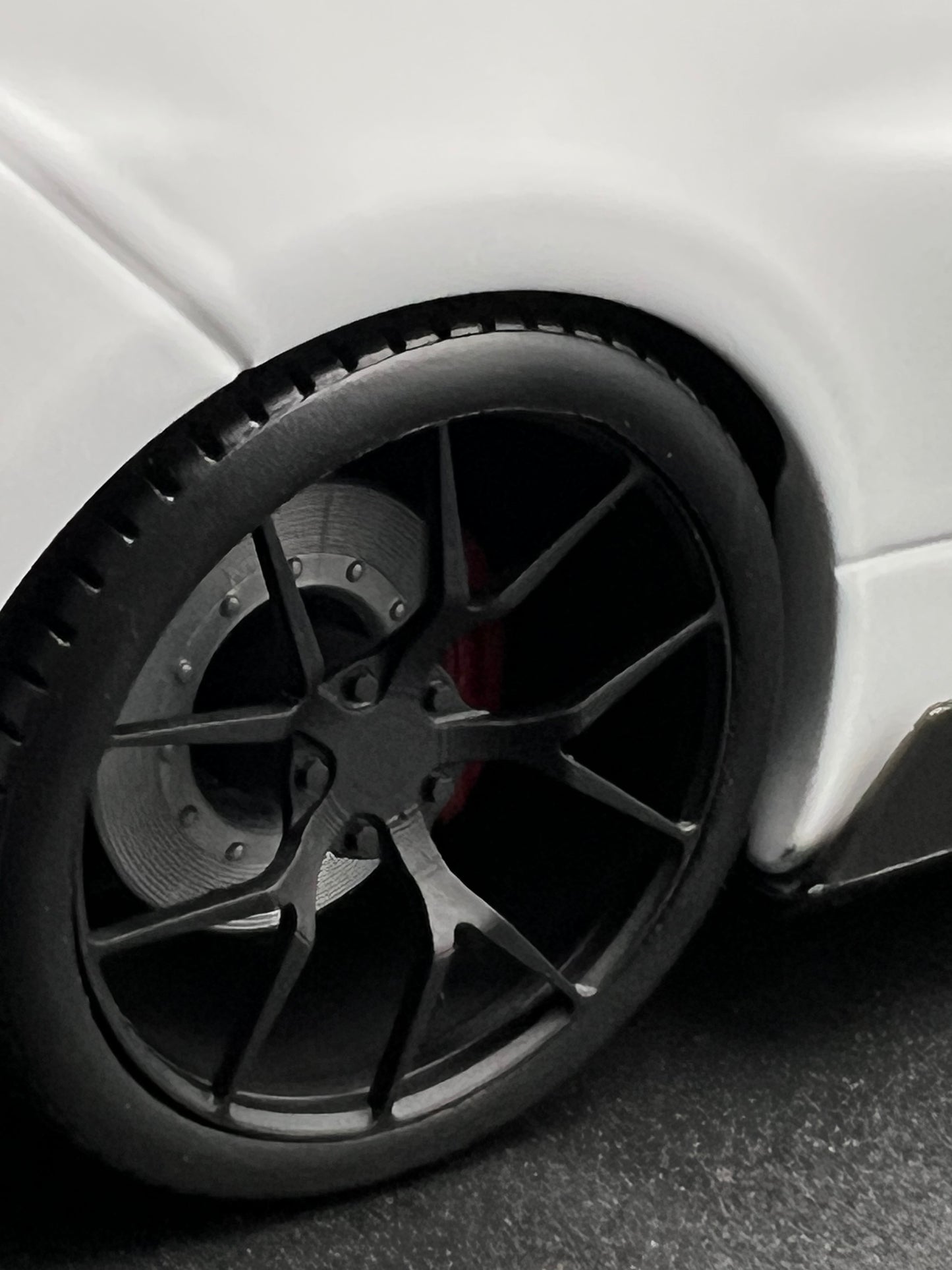 1:18 Scale Maisto 2020 Corvette C8 Direct-Fit Custom Wheels – Resin Upgrade Set