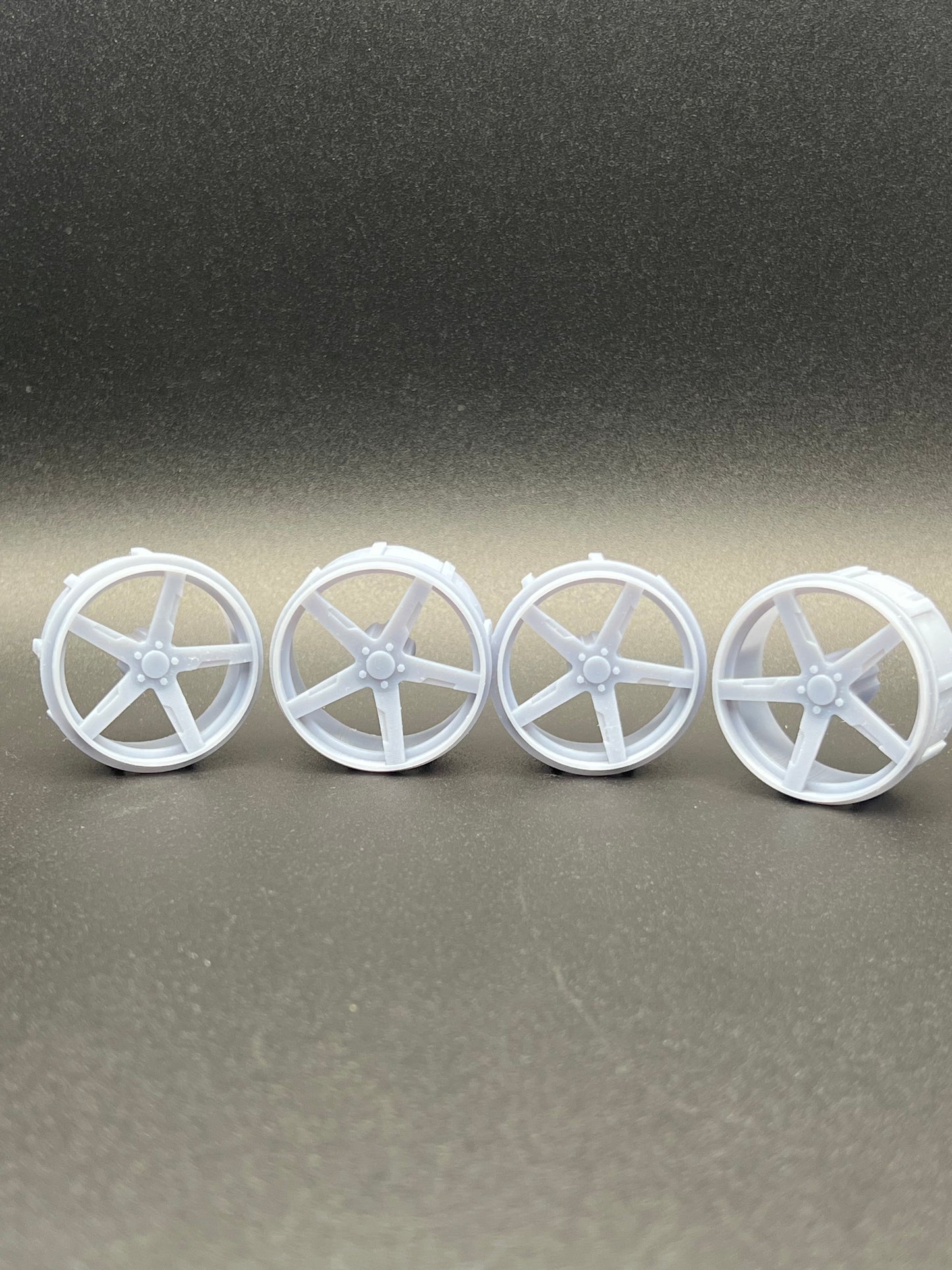 1:18 Scale Maisto 2020 Corvette C8 Direct-Fit Custom Wheels – Resin Upgrade Set