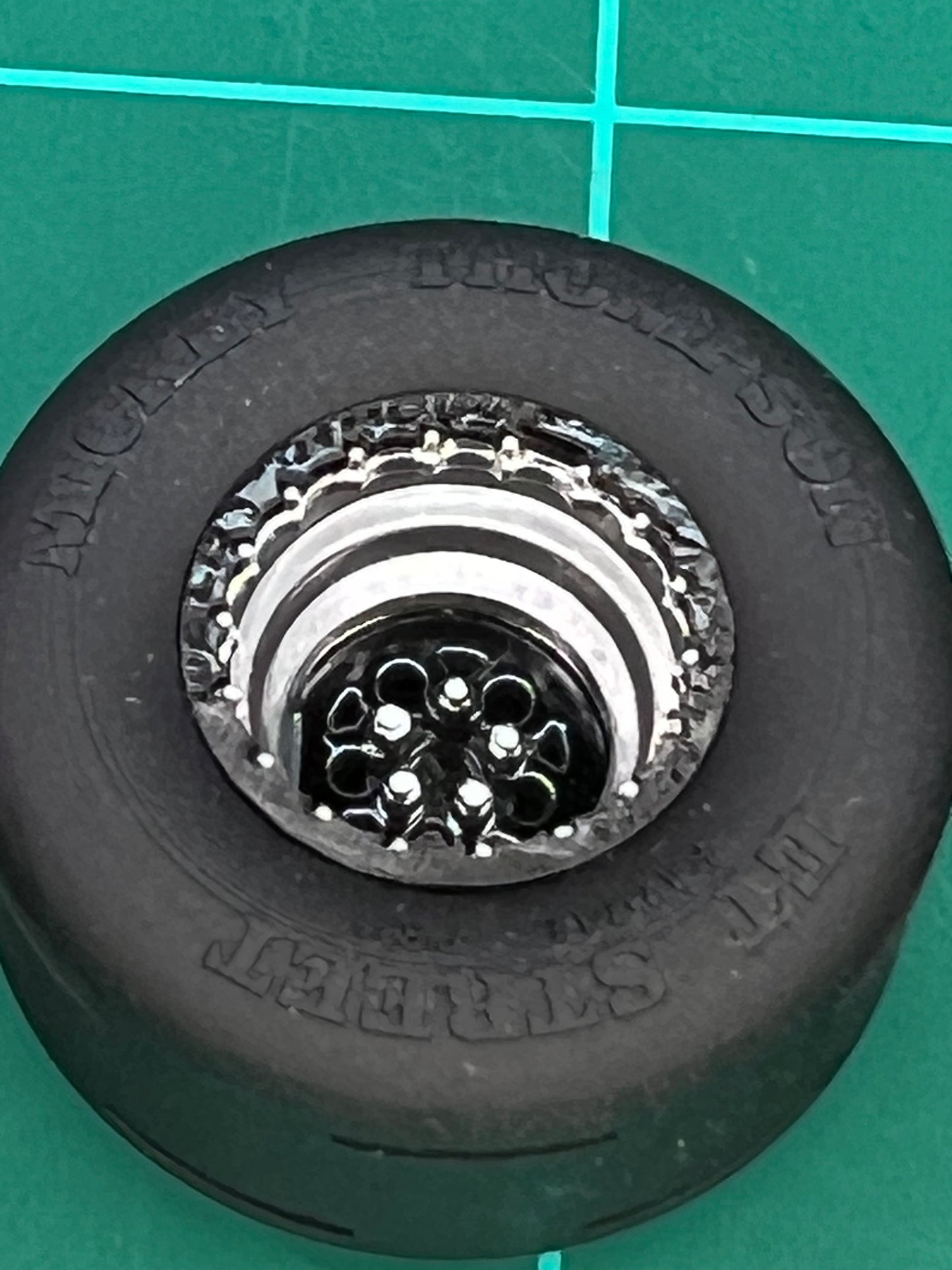 1:24 Drag Racing Wheels & Tires – Weld V Front / Alpha One Rear M/T Tires