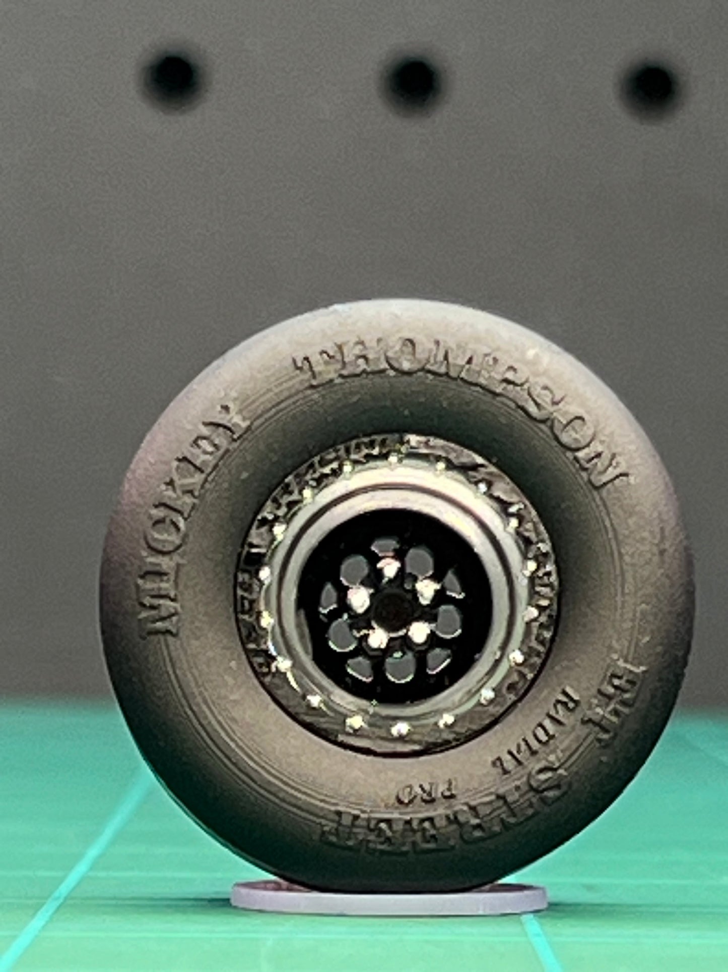 1:24 Drag Racing Wheels & Tires – Weld V Front / Alpha One Rear M/T Tires