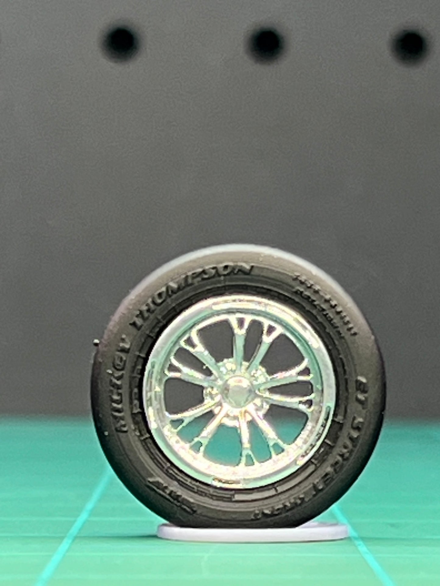 1:24 Drag Racing Wheels & Tires – Weld V Front / Alpha One Rear M/T Tires